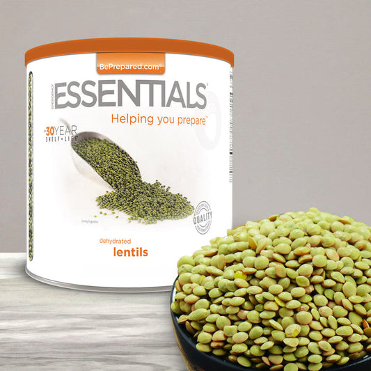 Emergency Essentials® Lentils Large #10 Can