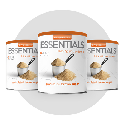 3 Pack of Granulated Brown Sugar