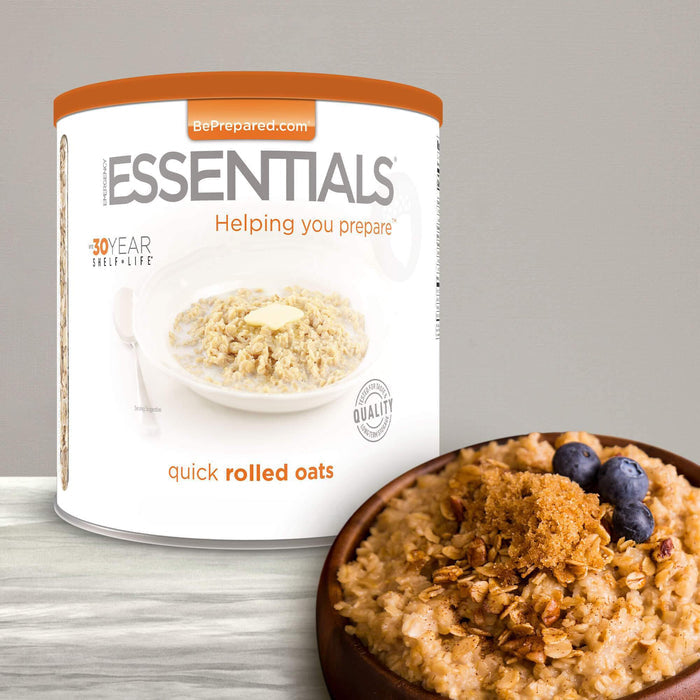 Emergency Essentials® Quick Oats Large Can (4625820352652)