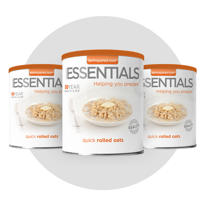 3 Pack of Quick Rolled Oats