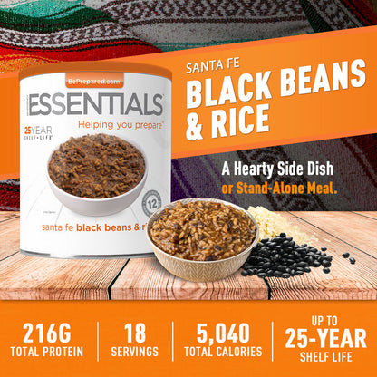 Emergency Essentials® Santa Fe Black Beans & Rice