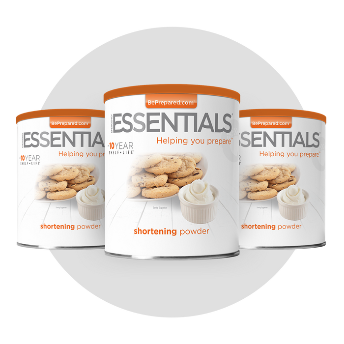 3 Pack of Shortening Powder
