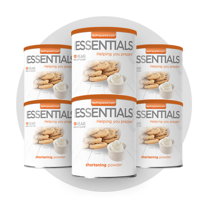 6 Pack of Shortening Powder