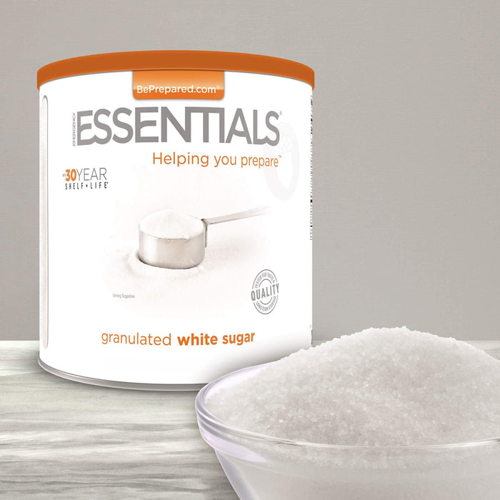 Emergency Essentials White Sugar Large #10 Can