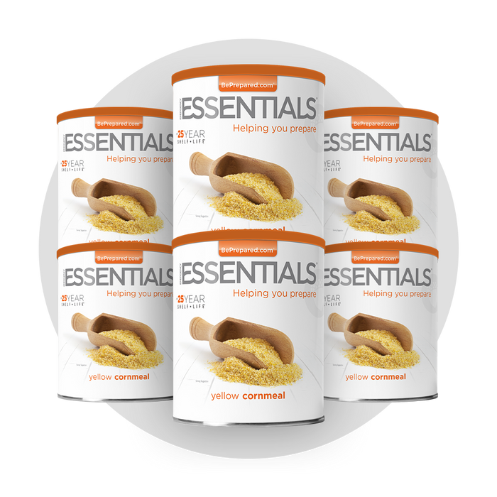 6 Pack of Yellow Cornmeal