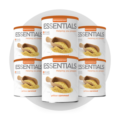 6 Pack of Yellow Cornmeal