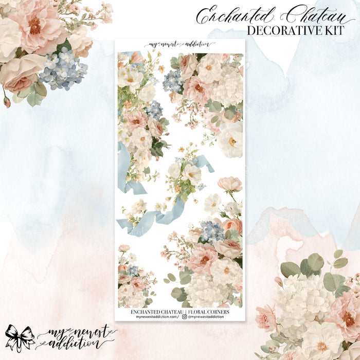 Floral Corners and Edges / Premium Matte