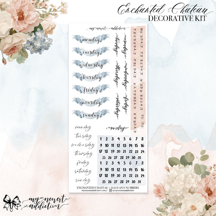 Days and Numbers / Premium Matte