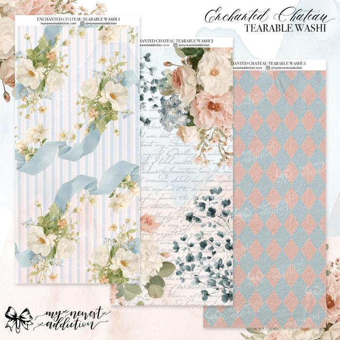 Enchanted Chateau Tearable Washi