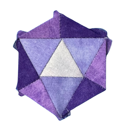 English Paper Piecing: Small D20 PDF Pattern & Templates