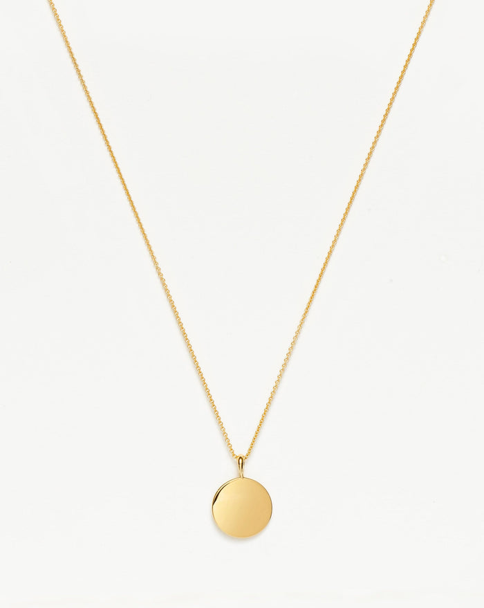Engravable Round Necklace Necklaces Missoma