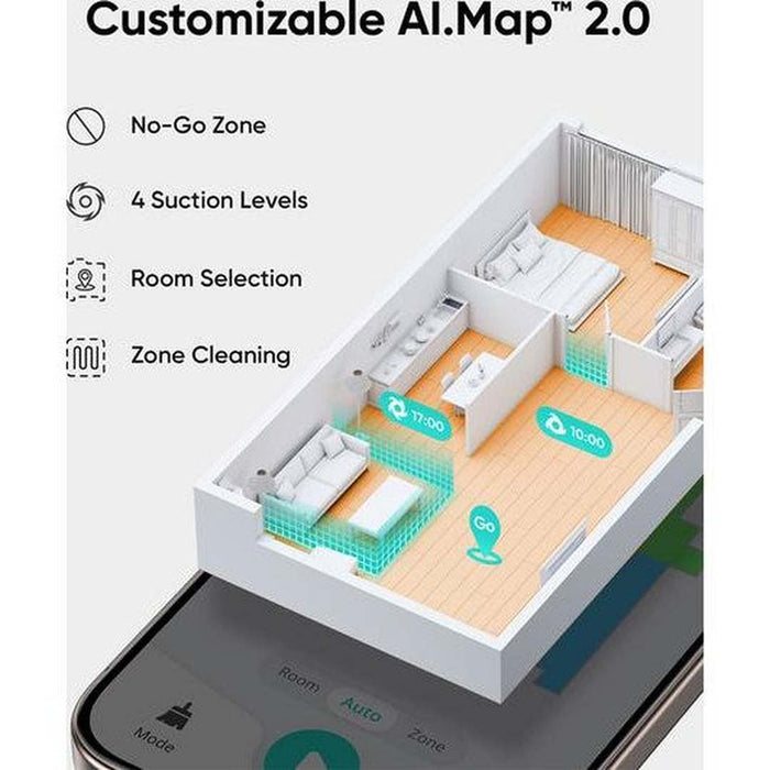 Eufy L60 Hybrid Robot Vacuum | T2268V11 Eufy Robot Vacuum Euronics Ireland