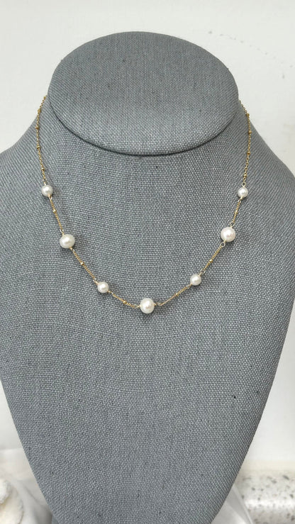 Evelyn Akoya pearl necklace