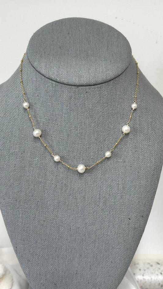 Evelyn Akoya pearl necklace