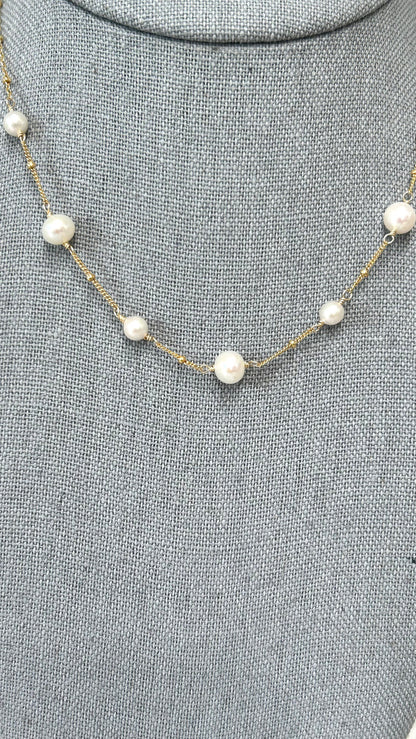 Evelyn Akoya pearl necklace