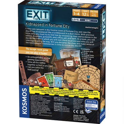 EXIT: Kidnapped in Fortune City Games Thames & Kosmos