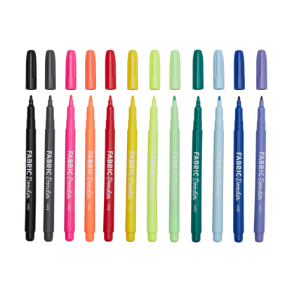 OOLY view of Fabric Doodlers Markers without packaging