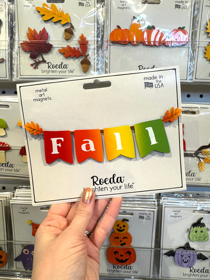Fall Banner Magnet (6.75"w)