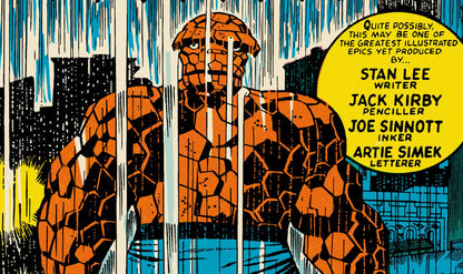 Fantastic Four #51: “This Man… This Monster!” Poster