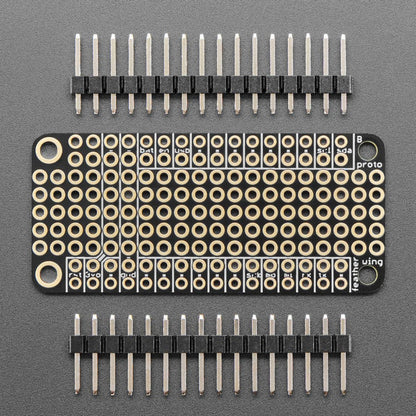 FeatherWing Proto - Prototyping Add-on For All Feather Boards by Adafruit - The Pi Hut