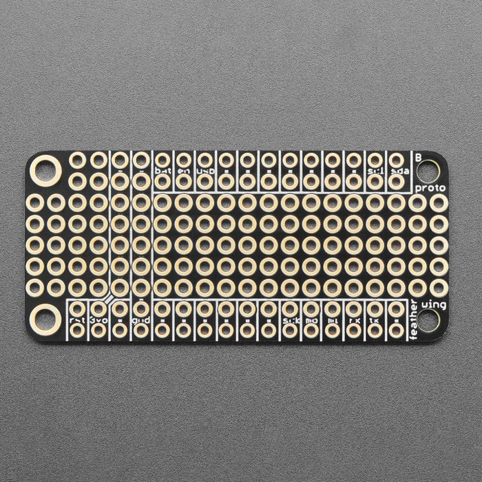 FeatherWing Proto - Prototyping Add-on For All Feather Boards by Adafruit - The Pi Hut