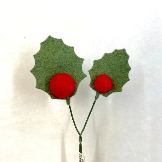 Felt Holly