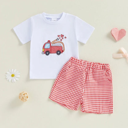 FIRE TRUCK LOVE Outfit