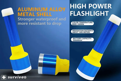 Flashlight USB Rechargeable LED XRT XJ-001