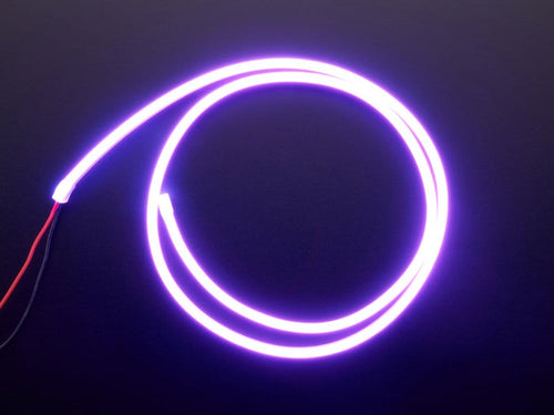 Flexible Silicone Neon-Like LED Strip - 1 Meter - Purple by The Pi Hut - The Pi Hut