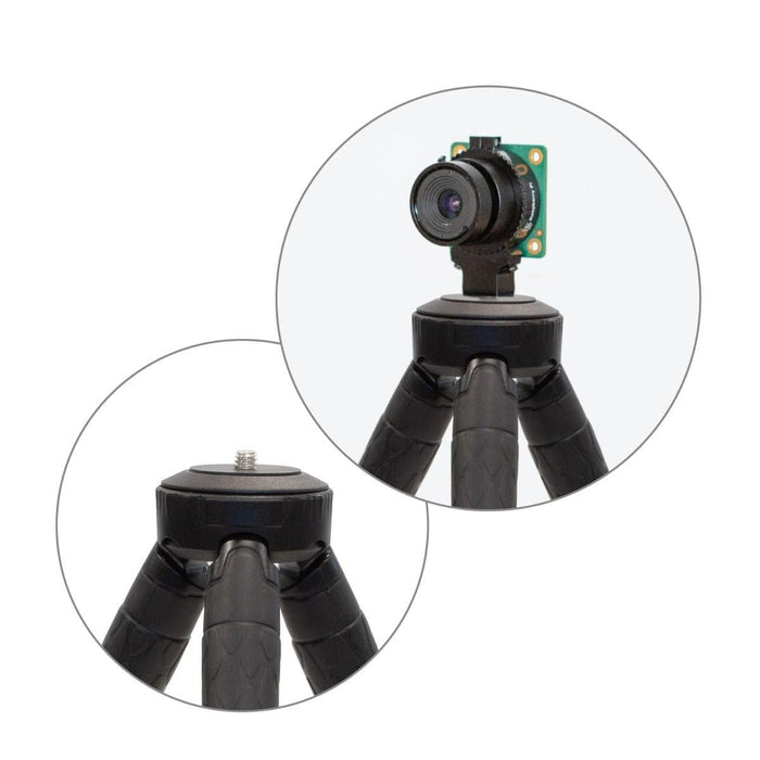 Flexible Tripod Stand for Raspberry Pi High Quality Camera [Discontinued] by Arducam - The Pi Hut