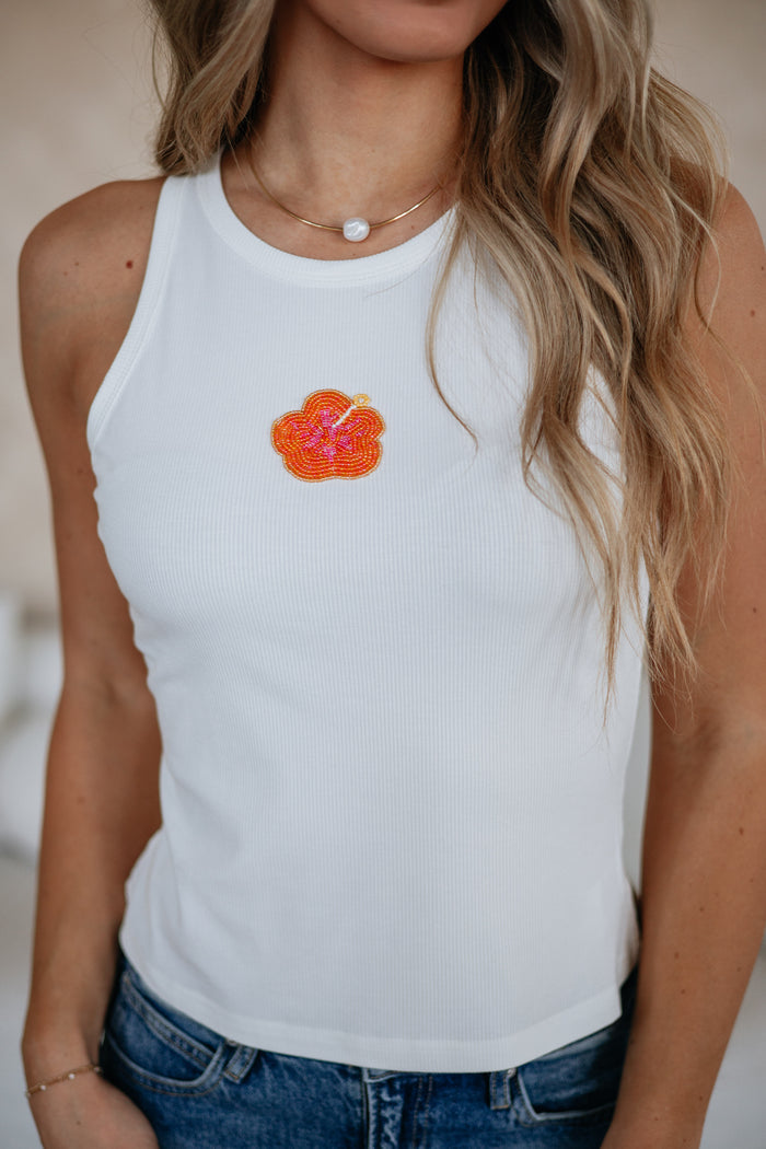 Flirty Floral Tank