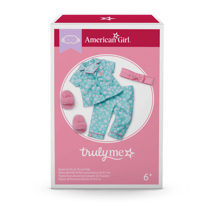Flower Fun PJs for Girls & 18-inch Dolls
