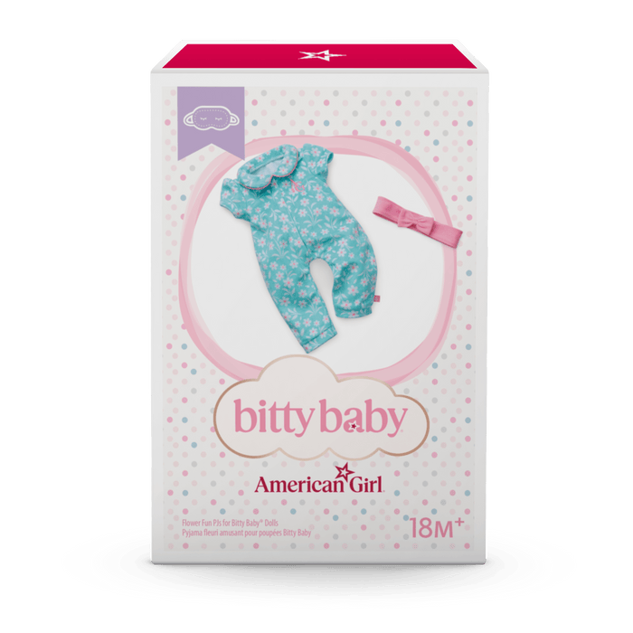 Flower Fun PJs for Little Girls & Bitty Baby® Dolls