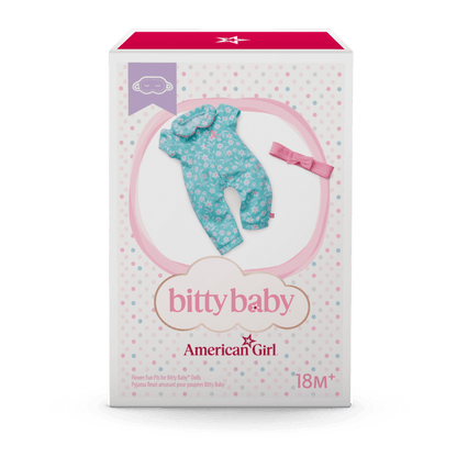 Flower Fun PJs for Little Girls & Bitty Baby® Dolls