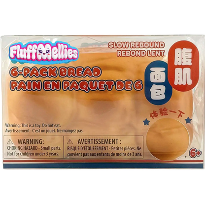 Fluffmellies 5 Inch Bread - Scented Slow Rise Squishy Toy