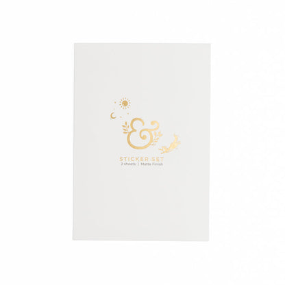Forest Foxes Sticker Set - Archer and Olive