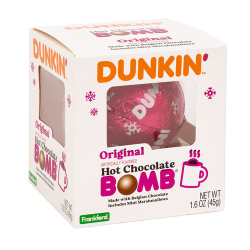 Frankford Dunkin' Original Hot Chocolate Bomb Box - 24 Count