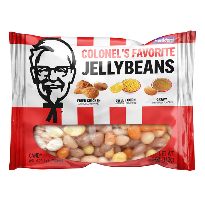 Frankford KFC Colonel's Favorite Jelly Bean Candy Bags - 24 Count
