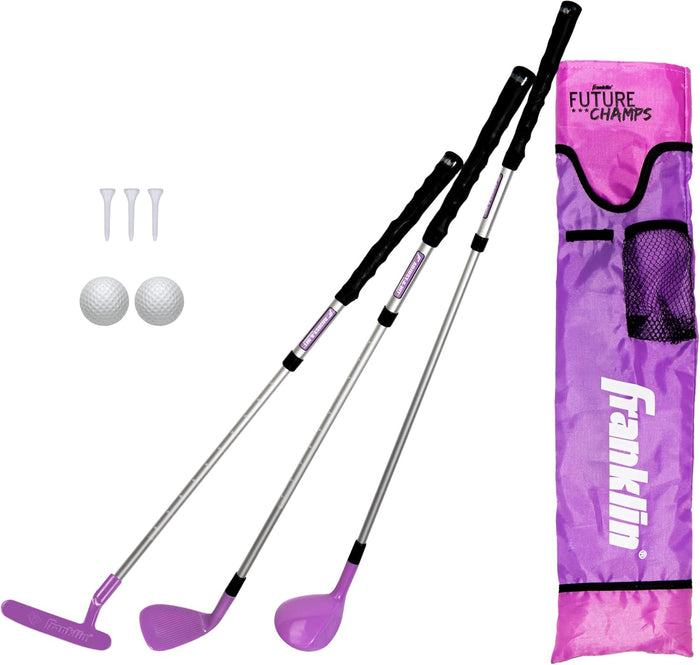 Franklin Sports Kids Golf Set Pink