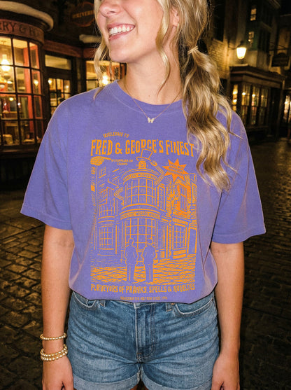 Fred & George's Finest Garment Dyed Tee