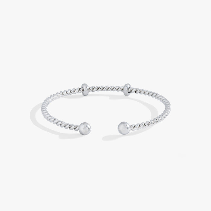French Rope Charm Bracelet Cuff