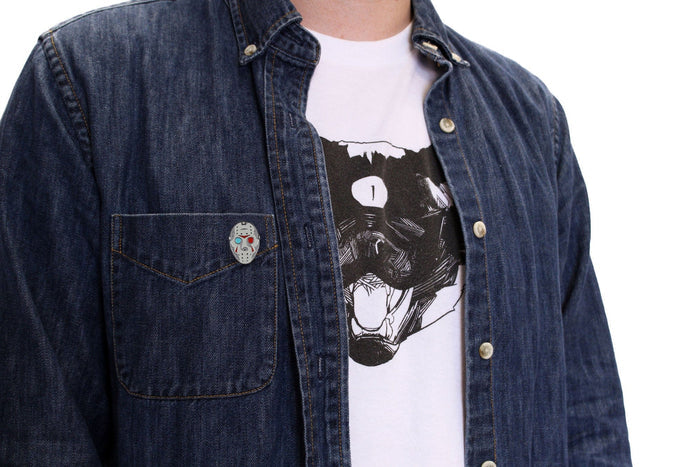 Friday the 13th Part 3 Enamel Pin