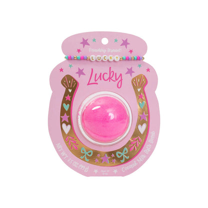 Friendship Bracelet Bath Bomb - Lucky