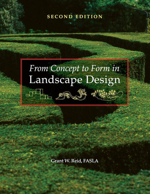 From Concept To Form In Landscape Design Paperback