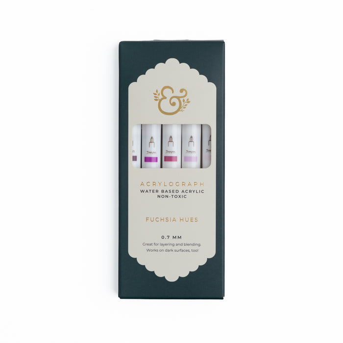 Fuchsia Hues Set - Archer and Olive