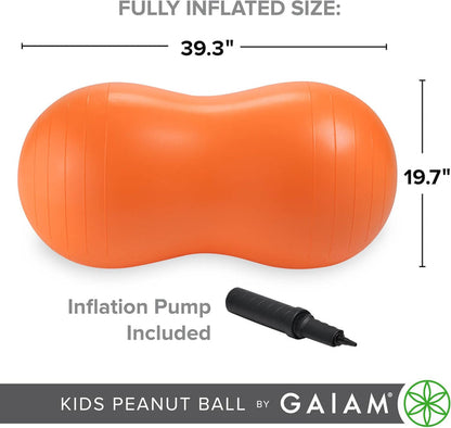 Gaiam Kids Active Seat Peanut Shaped Balance Sitting Ball