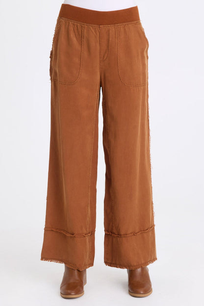 XCVI Gamal Soft Twill Wide-Leg Pant