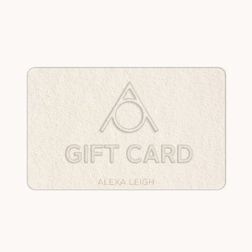 Alexa Leigh digital gift certificate for jewelry