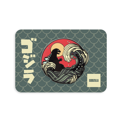Godzilla Enamel Pin
