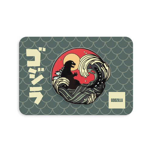 Godzilla Enamel Pin